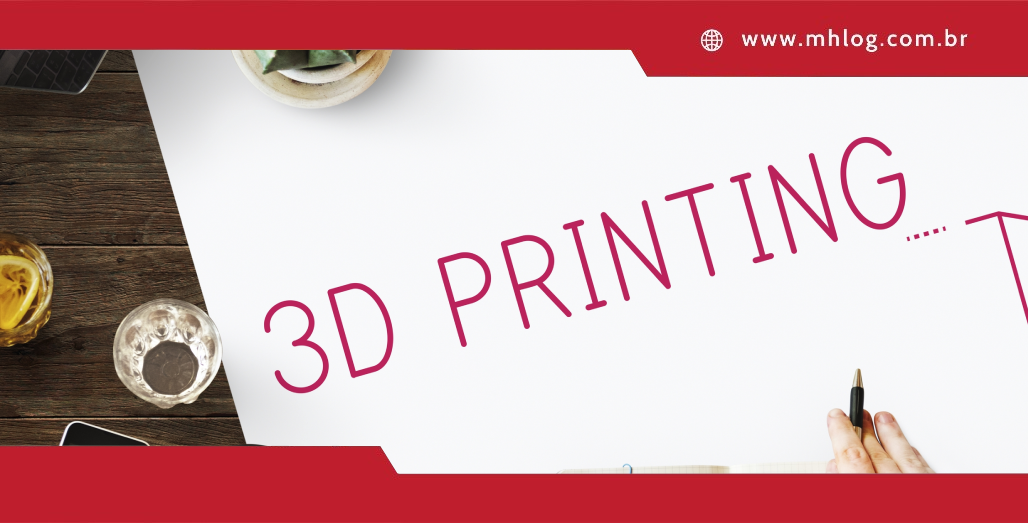impressão 3D logística
